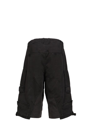 UPSIDE CARGO SHORTS / BLK