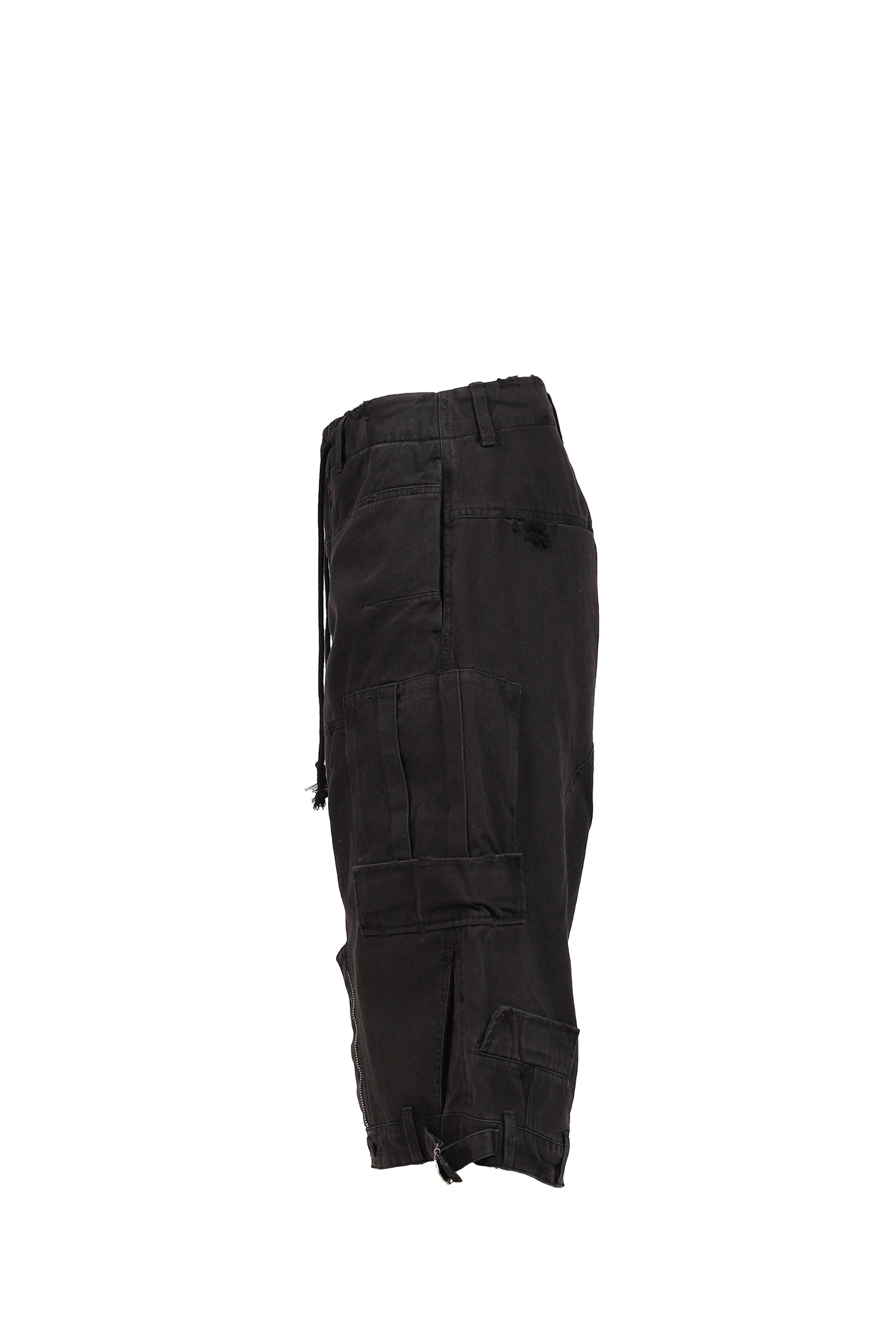 UPSIDE CARGO SHORTS / BLK