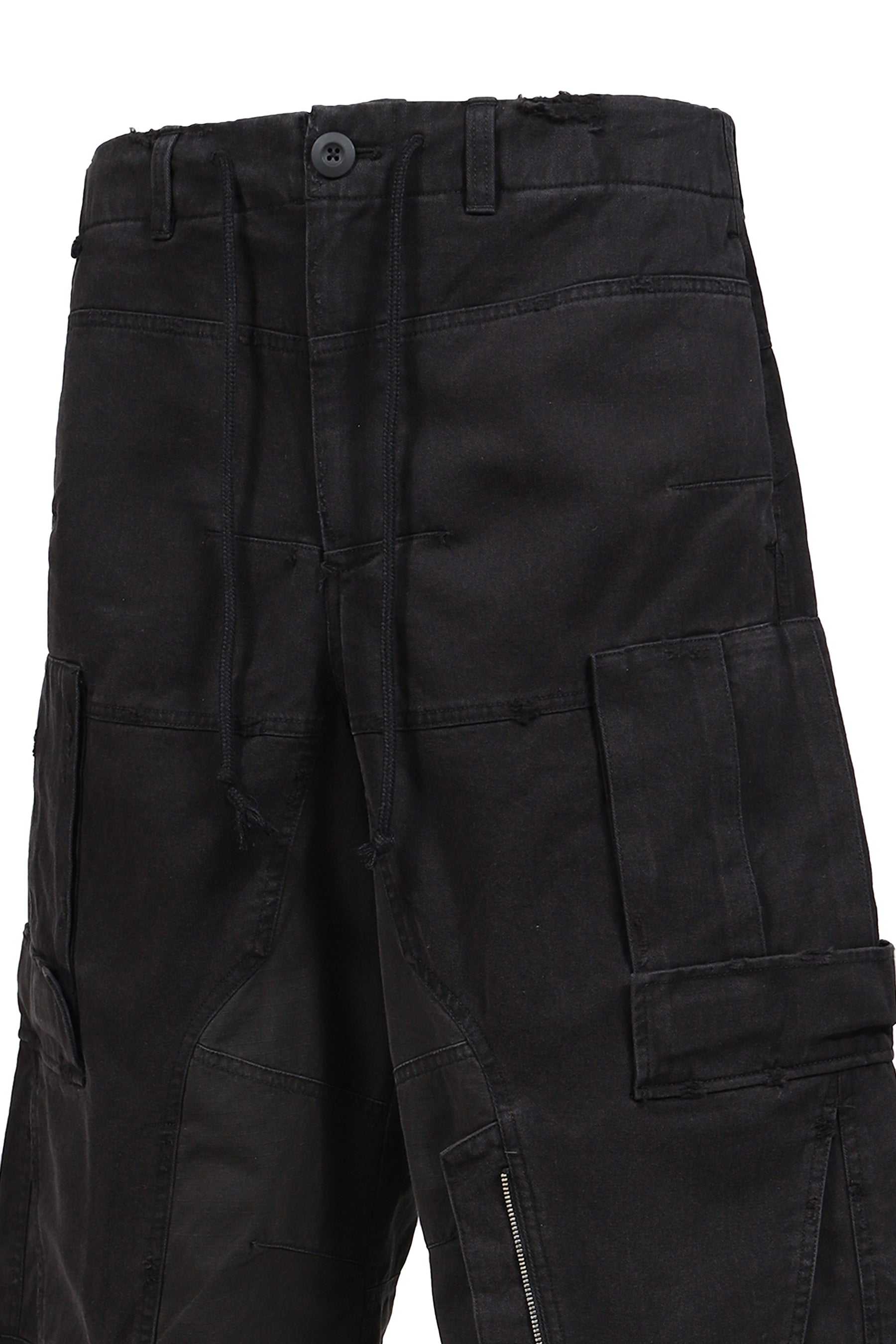 UPSIDE CARGO SHORTS / BLK