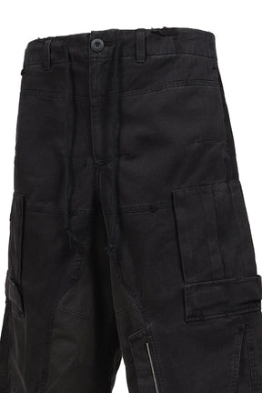 UPSIDE CARGO SHORTS / BLK