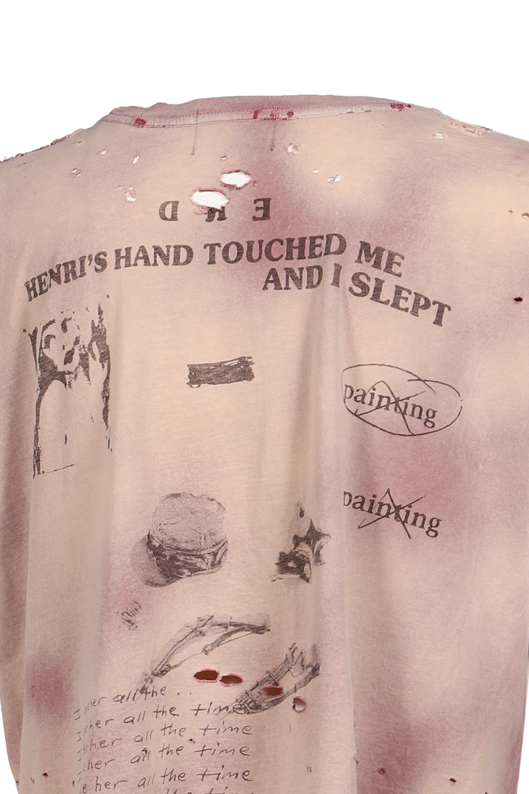 13 DAYS IN DETOX T-SHIRT / DESTROYED BRW