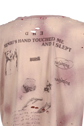 13 DAYS IN DETOX T-SHIRT / DESTROYED BRW