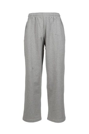 VETEMENTS CUT SWEATPANTS / GRY MELANGE