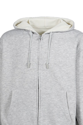 TECH SWEAT DOUBLE FACE PARKA / HEATHER GRY