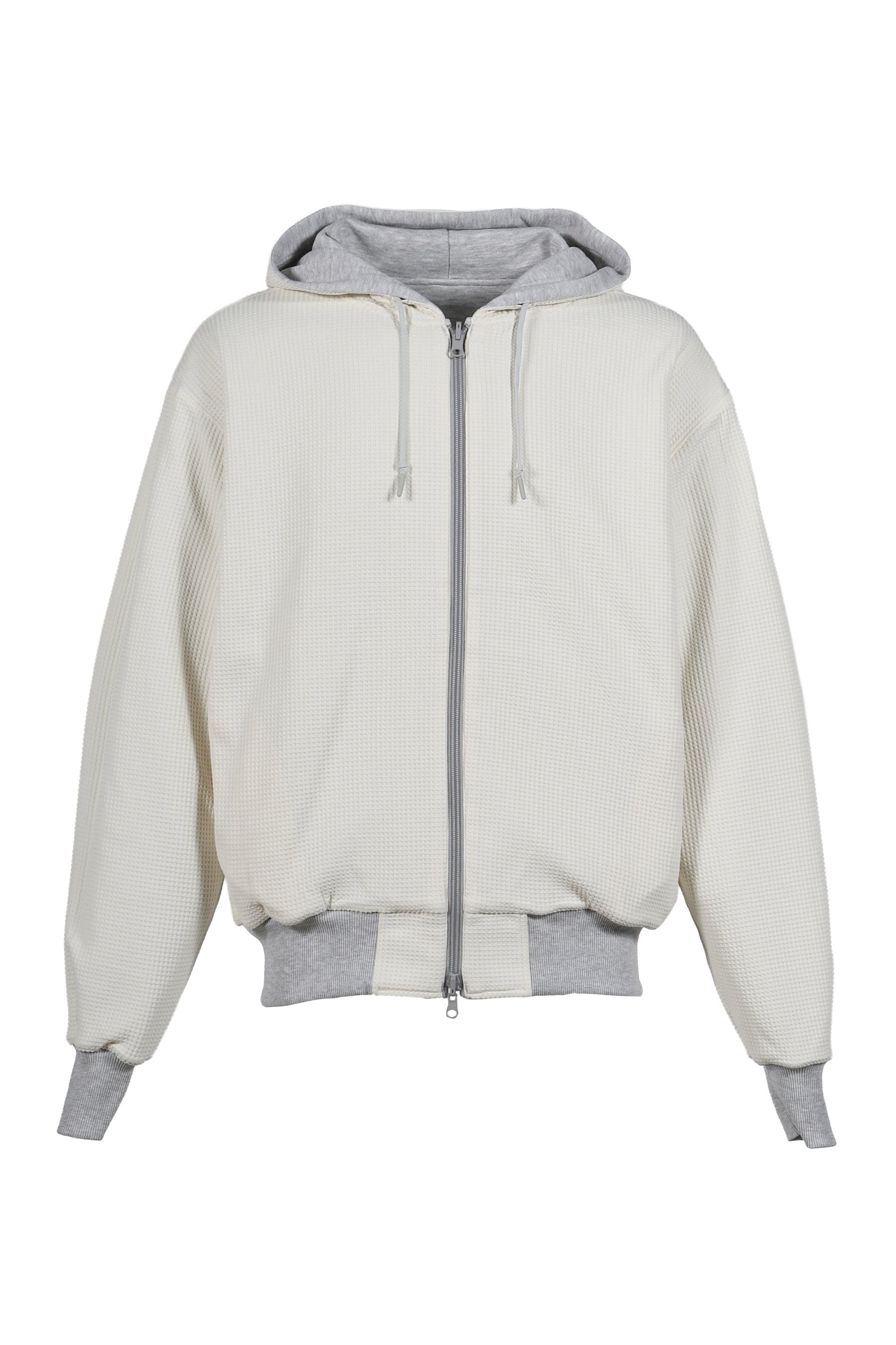 TECH SWEAT DOUBLE FACE PARKA / HEATHER GRY