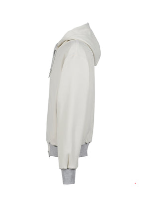 TECH SWEAT DOUBLE FACE PARKA / HEATHER GRY