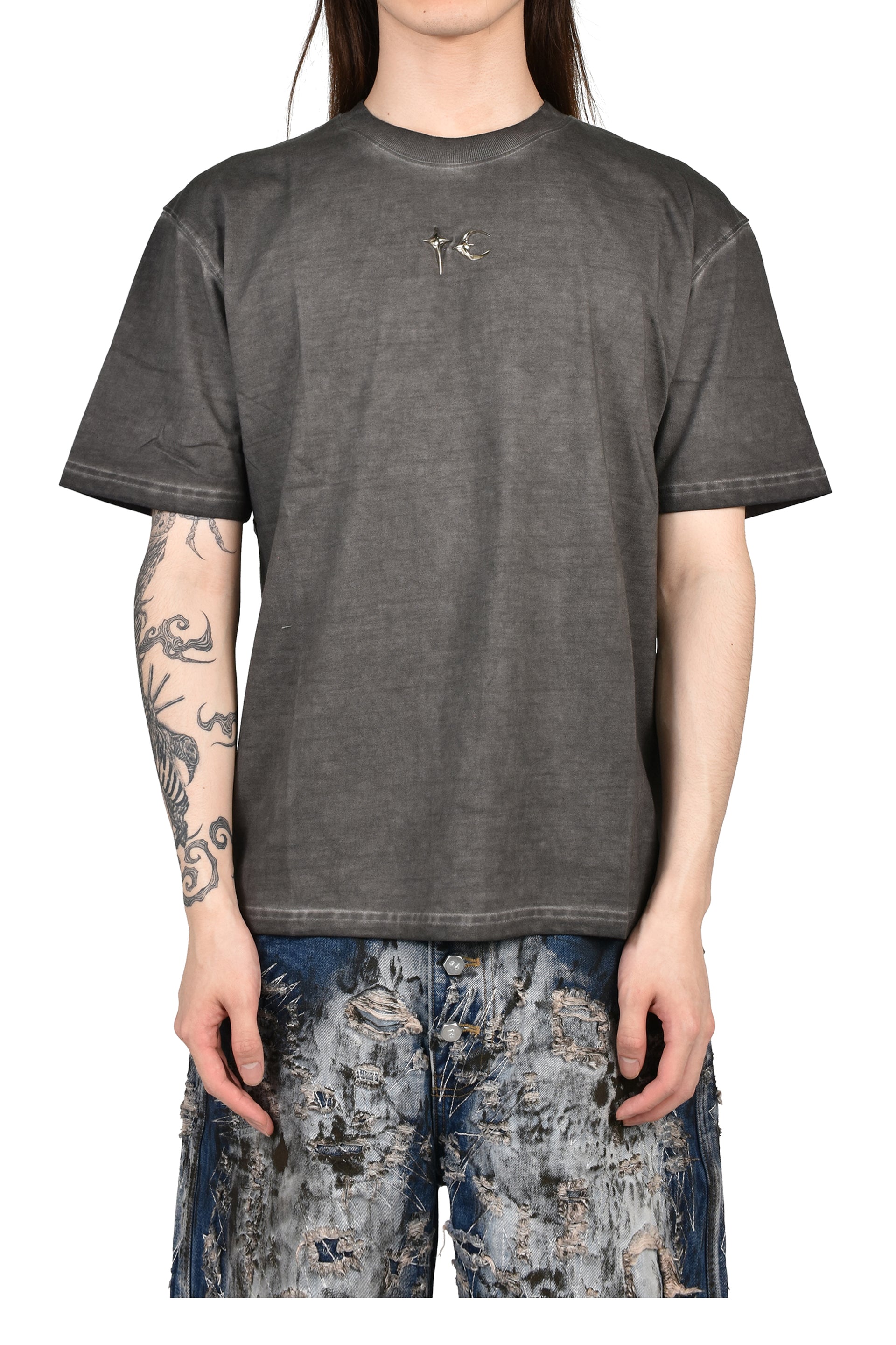 TC BASIC T-SHIRT / GRY