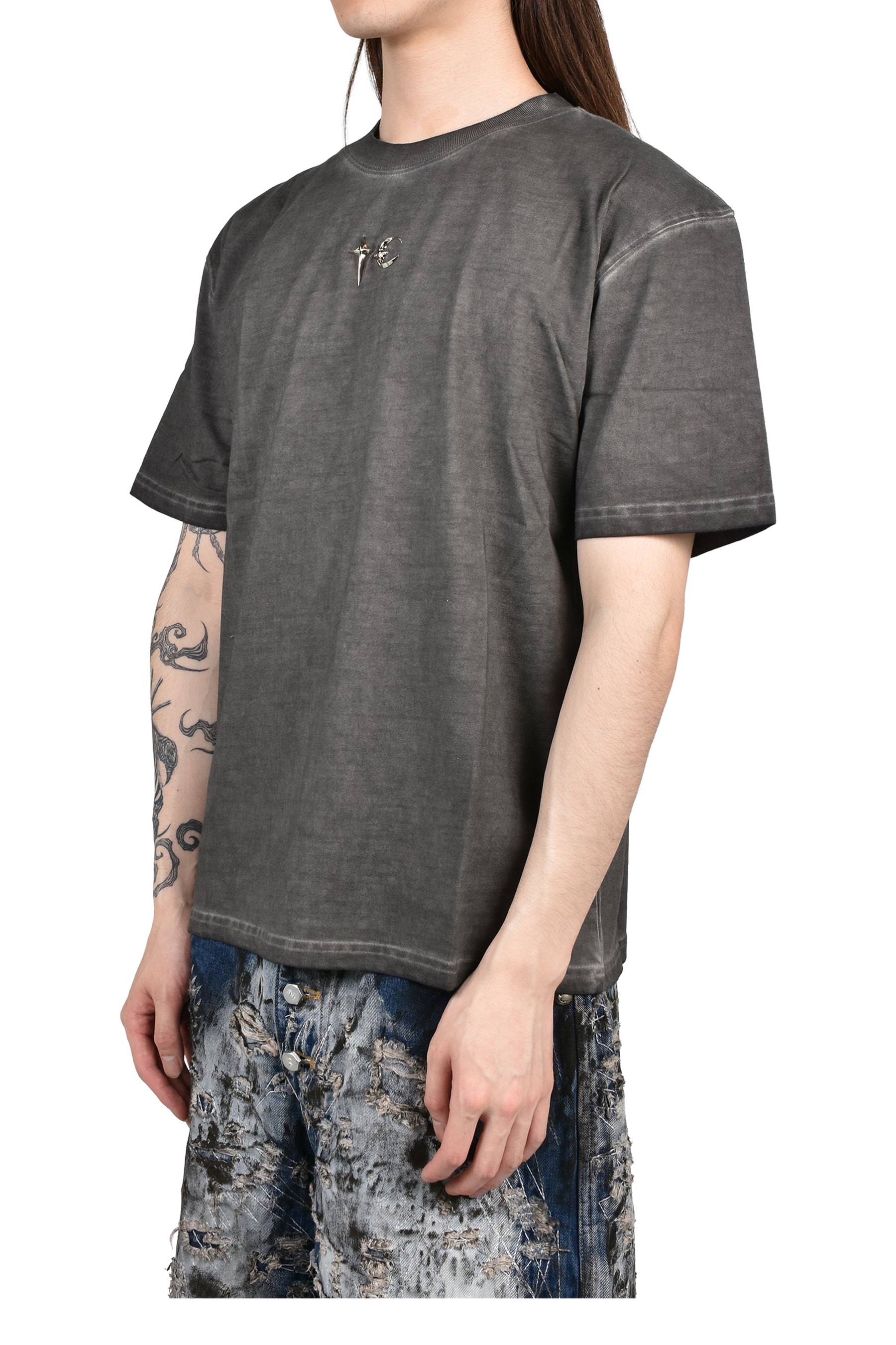TC BASIC T-SHIRT / GRY