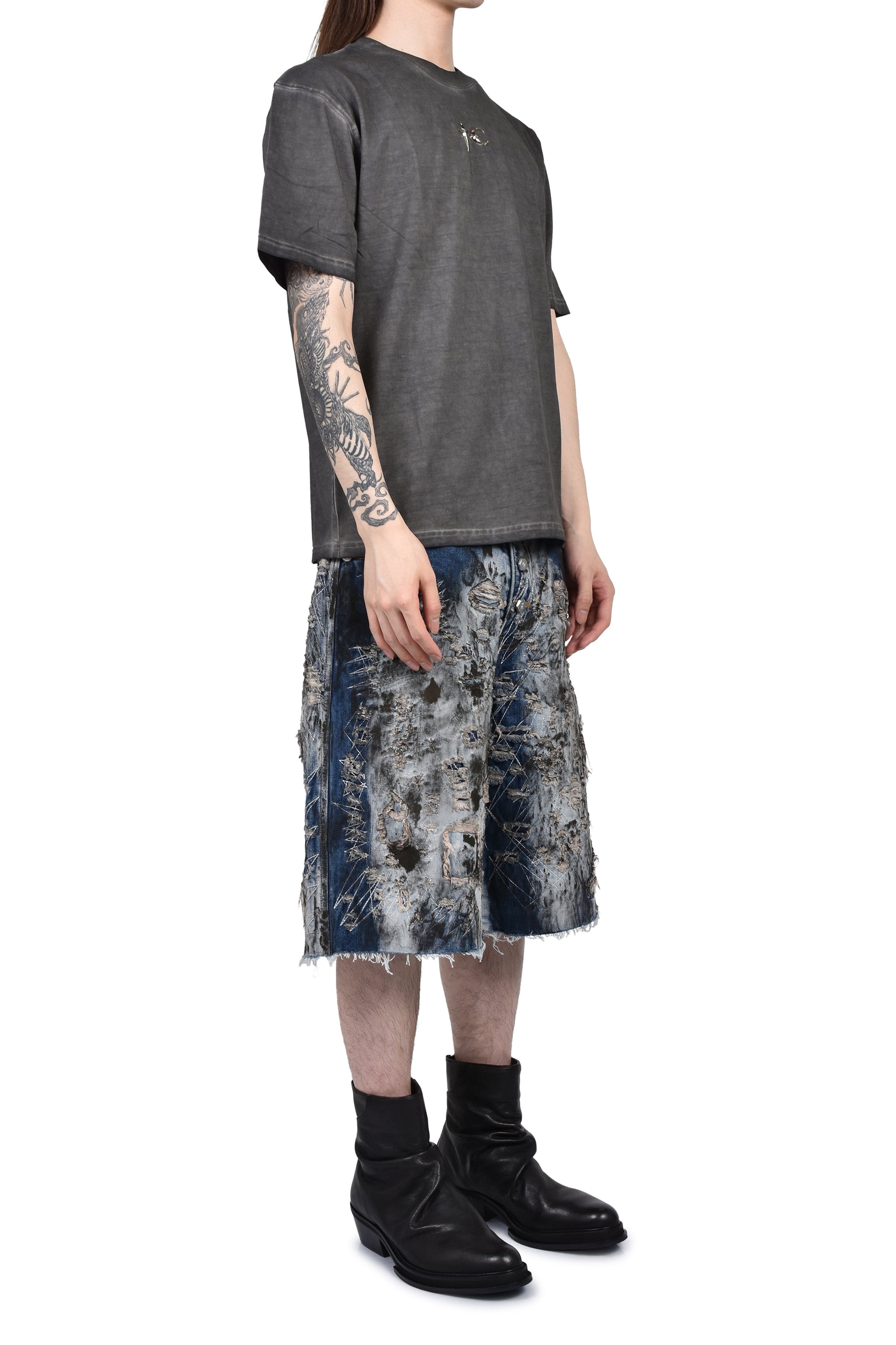 TC BASIC T-SHIRT / GRY