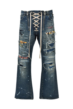 J/N×OVERDESIGN SLIDE DENIM PANTS / IND