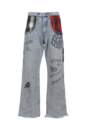 NESSA PANT / BLU