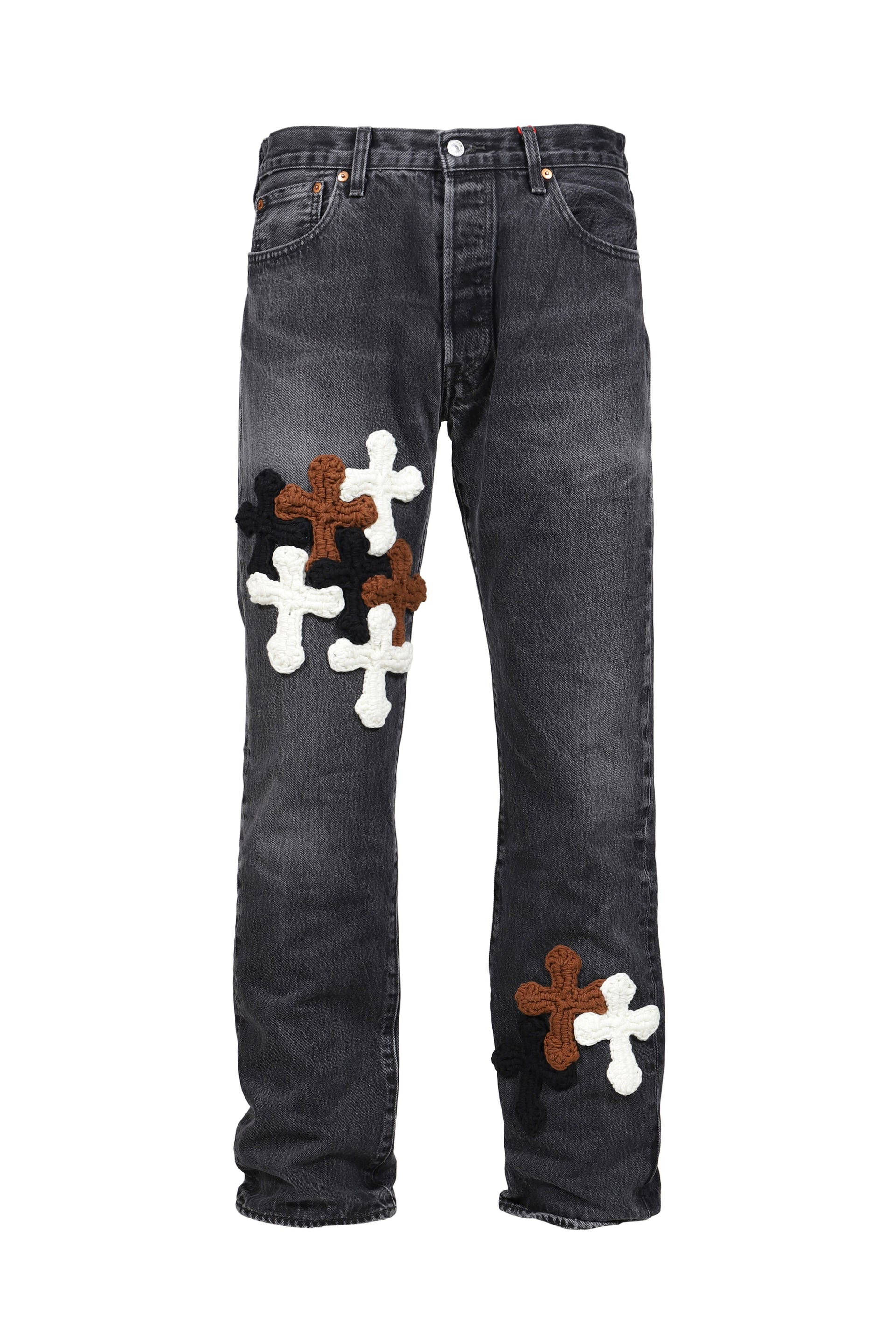 DENIM PANTS / BLK