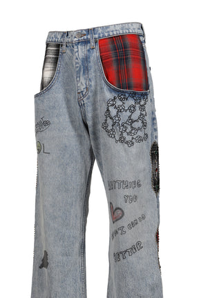 NESSA PANT / BLU