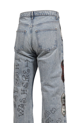 NESSA PANT / BLU