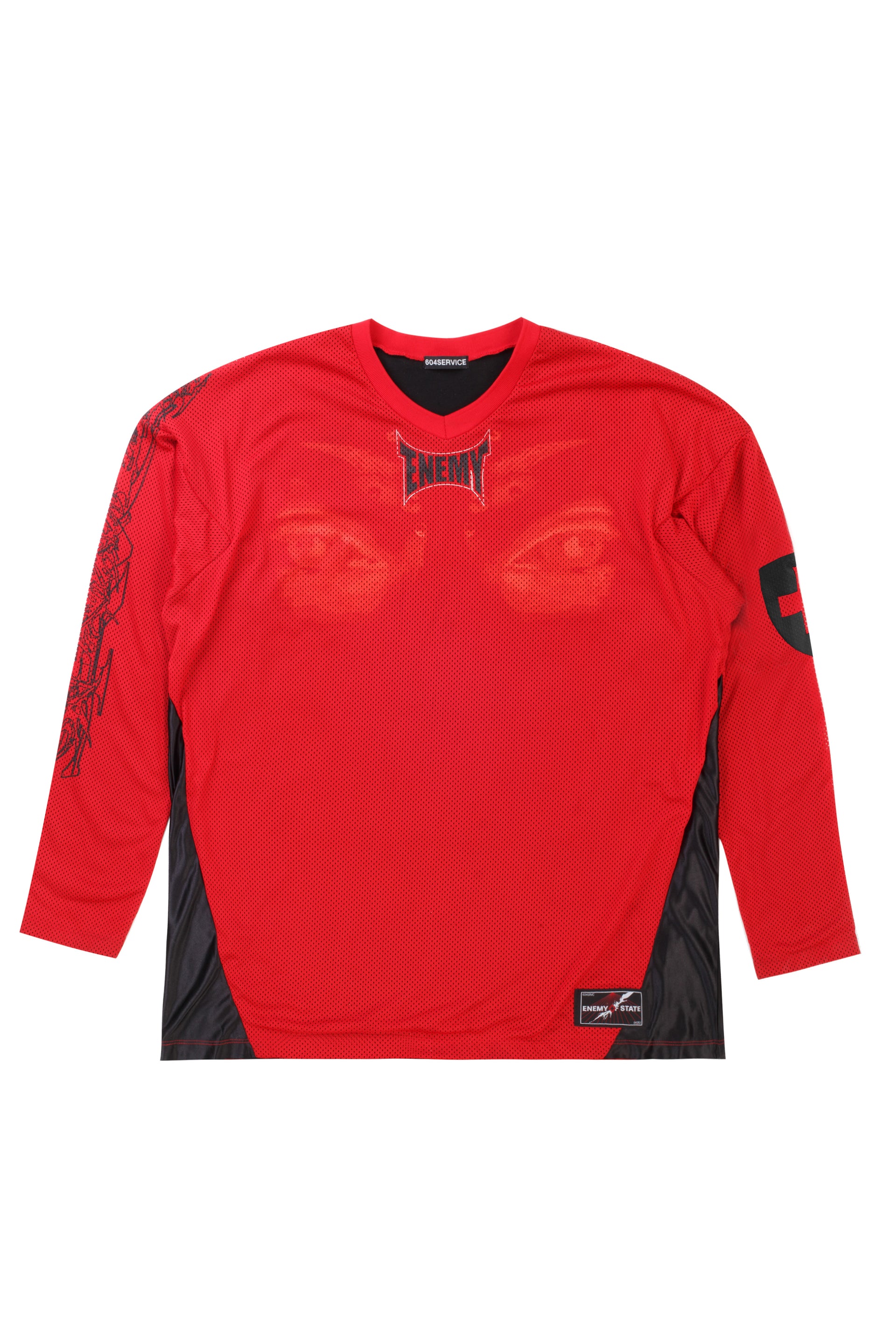 EXCLUSIVE EOS JERSEY TOP IN / RED