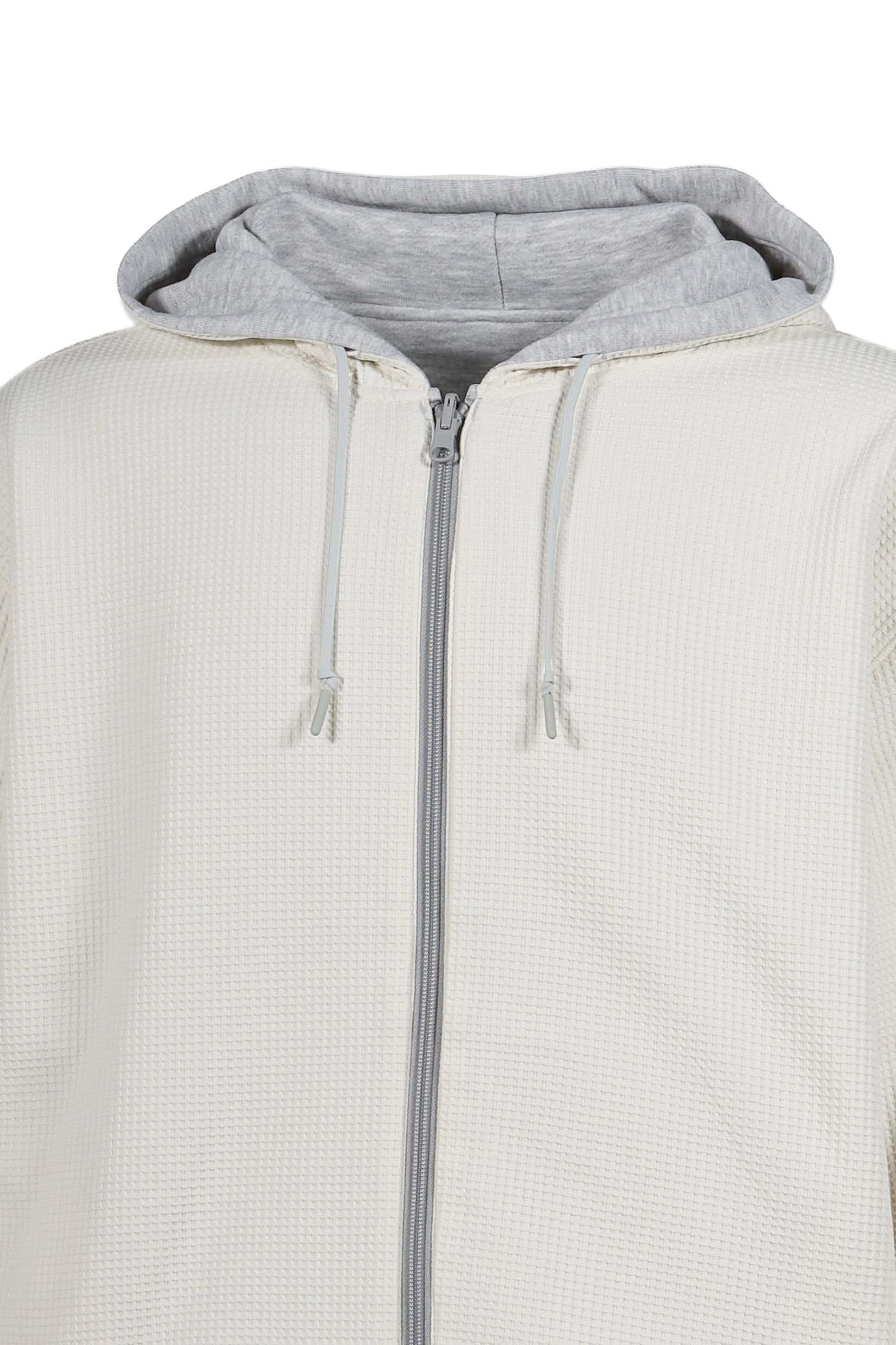 TECH SWEAT DOUBLE FACE PARKA / HEATHER GRY