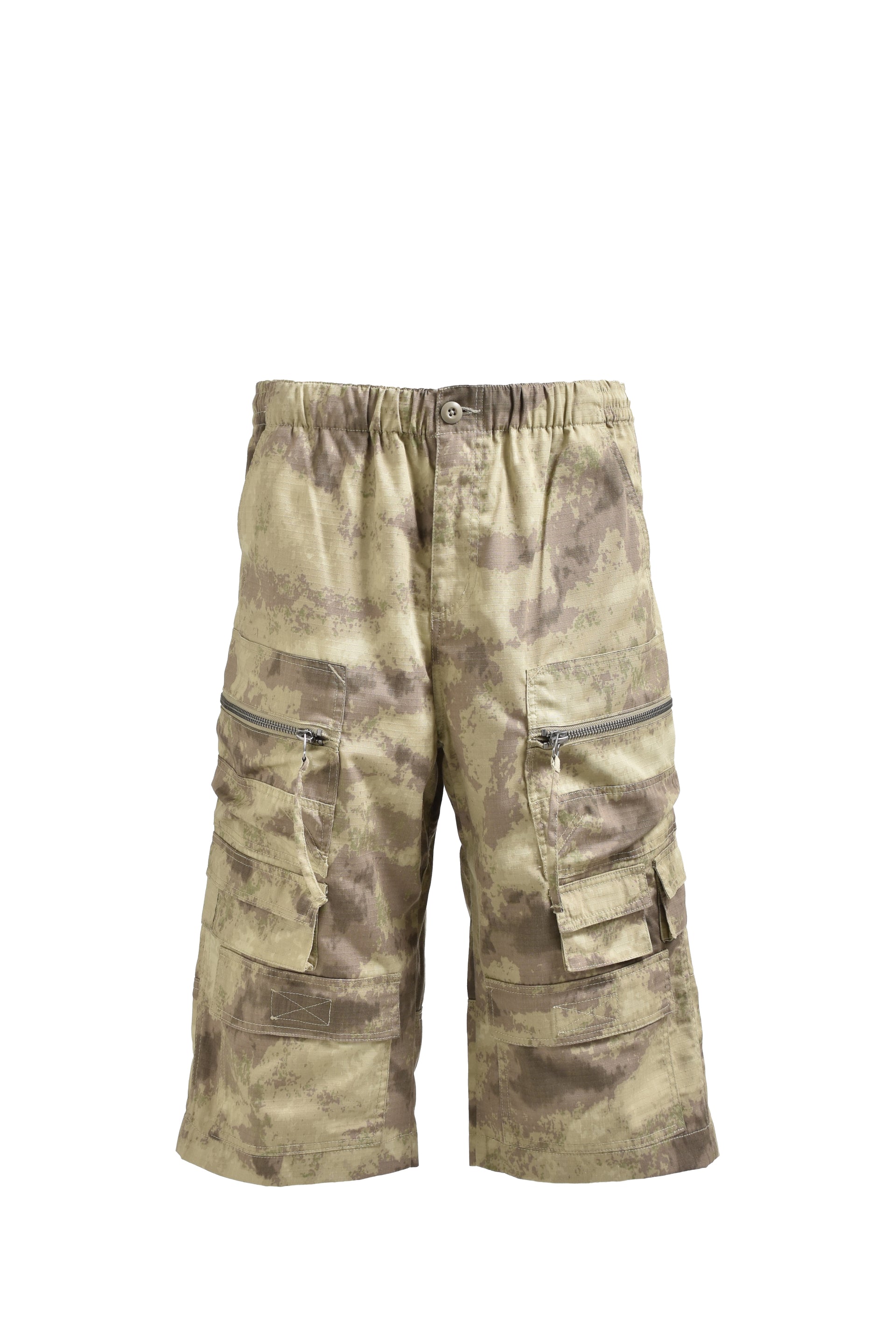 BREATH SUICIDE CAMO CARGO CROPPED / D.CAMO