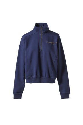 NY TENNIS CLUB QUARTER ZIP / NVY