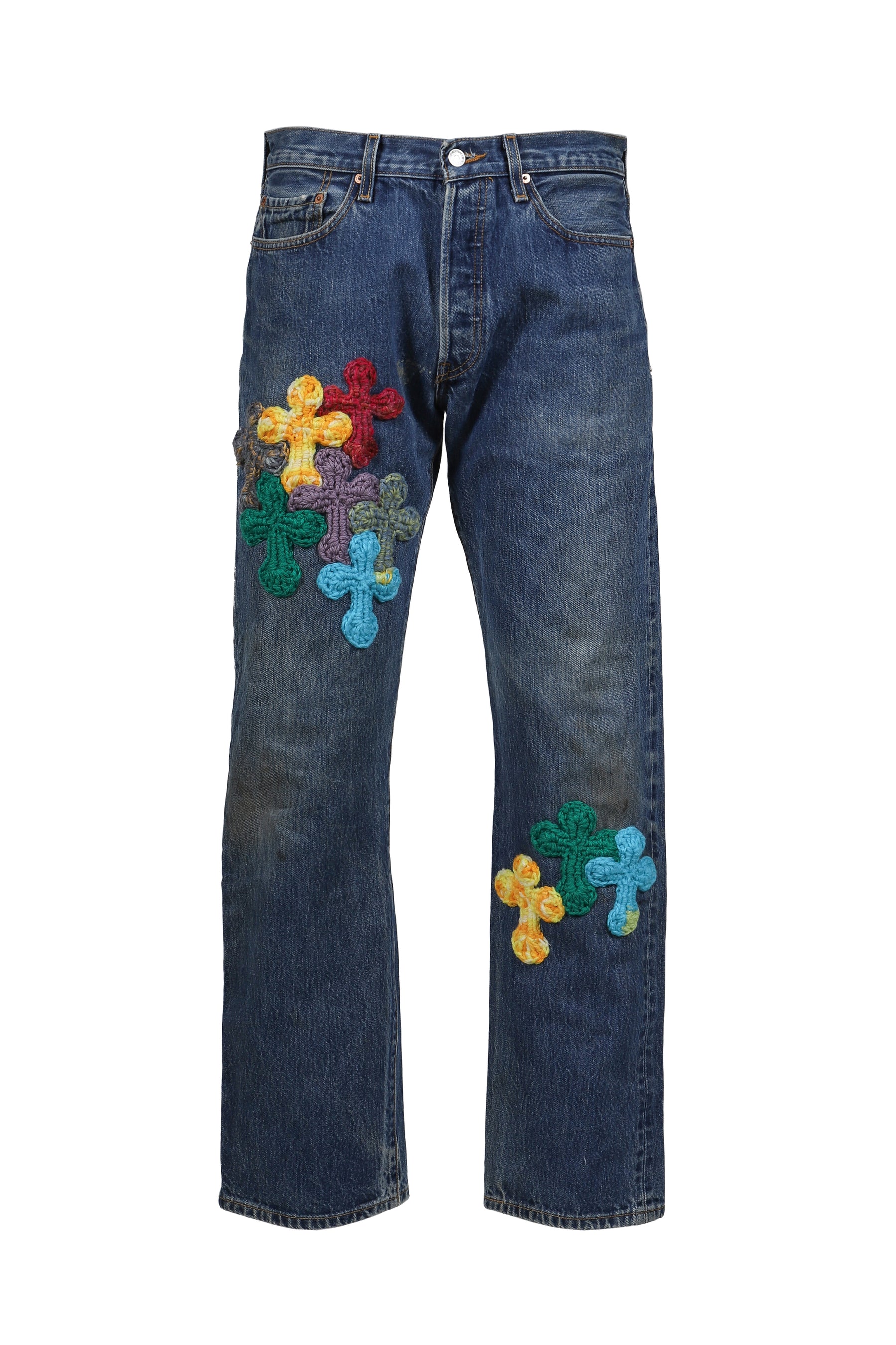 3D CROSS DENIM / INDIGO