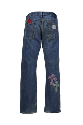 3D CROSS DENIM / INDIGO