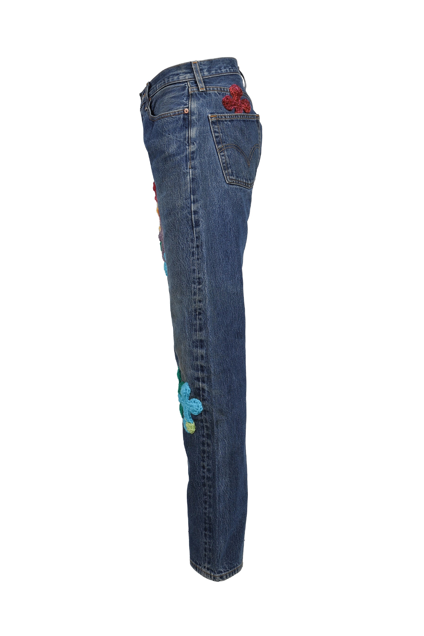 3D CROSS DENIM / INDIGO