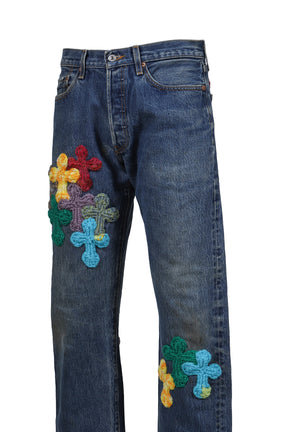 3D CROSS DENIM / INDIGO