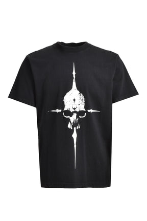 SKULL T-SHIRT / BLK