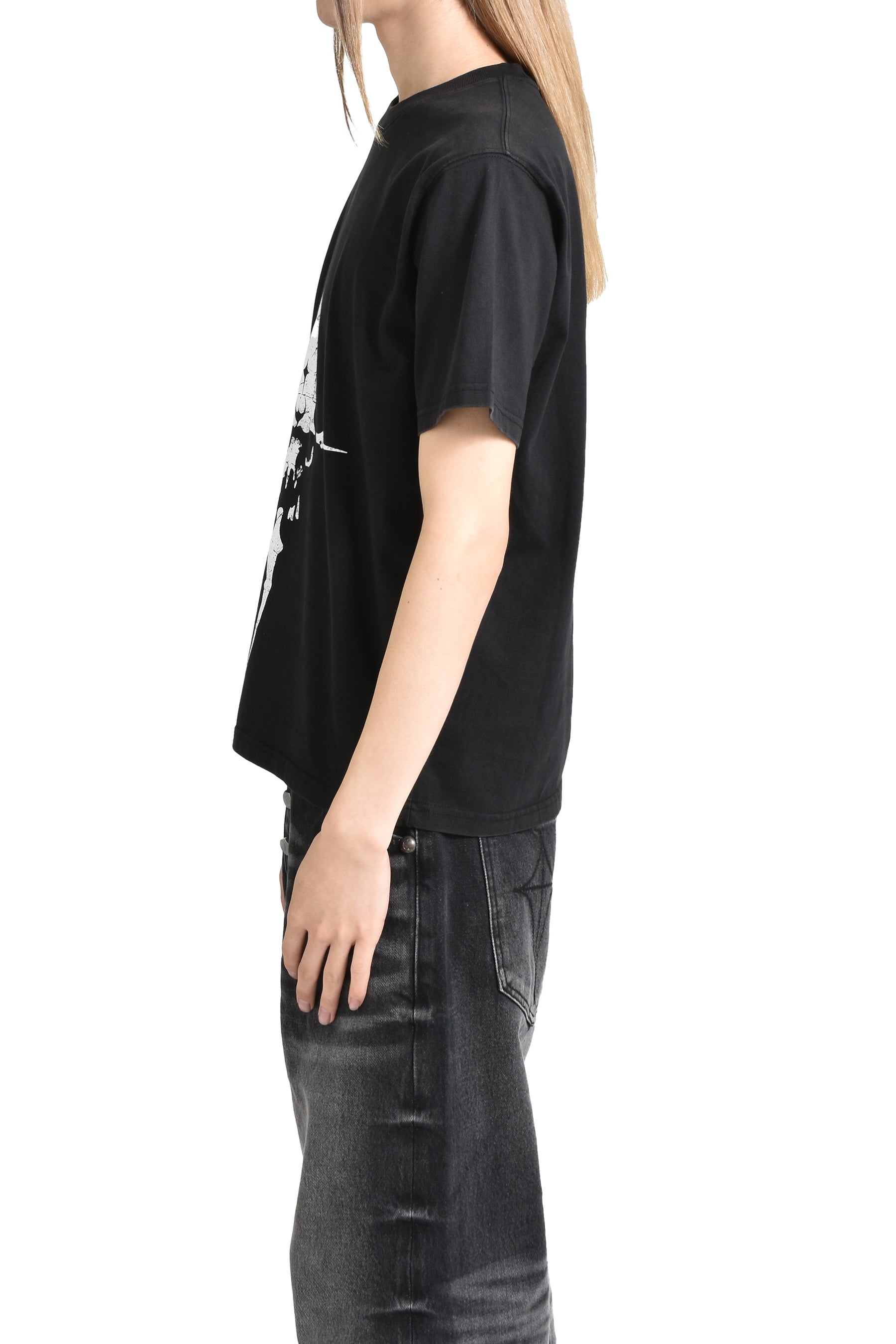 SKULL T-SHIRT / BLK