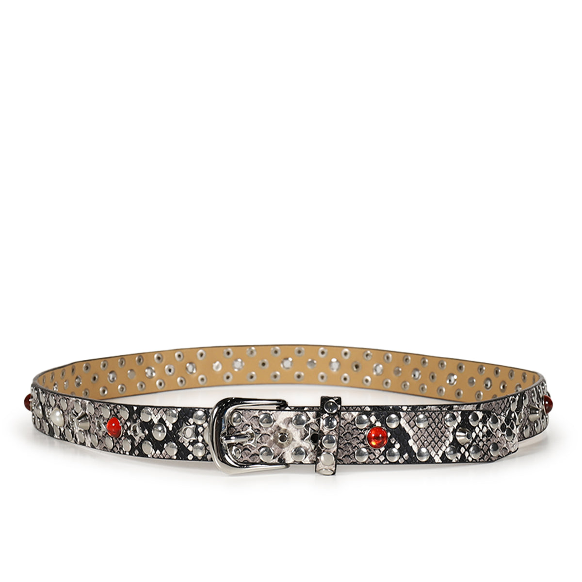 Jaded London ジェイデッド ロンドン FW25 SNAKE STAR STUDDED BELT