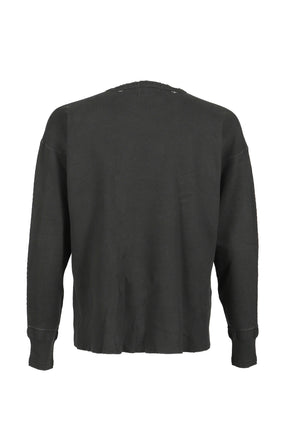 CLASSIC LOGO DISTRESSED THERMAL LS / CHA