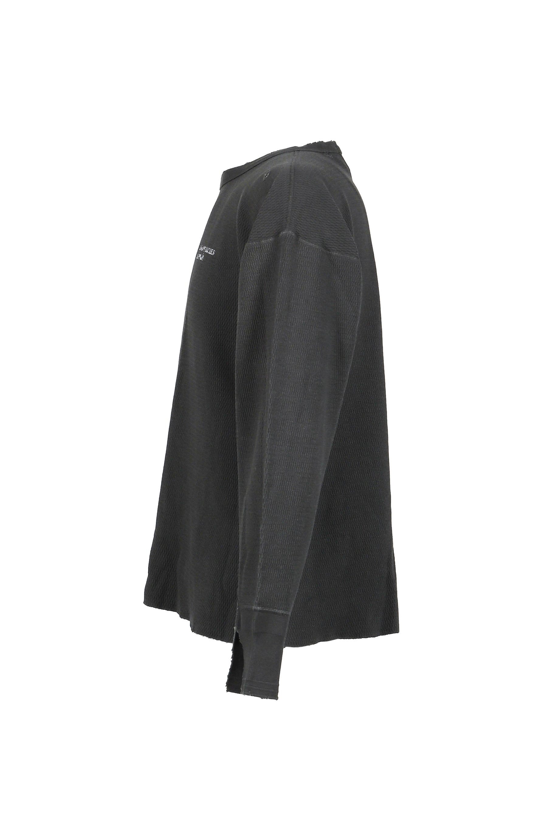 CLASSIC LOGO DISTRESSED THERMAL LS / CHA