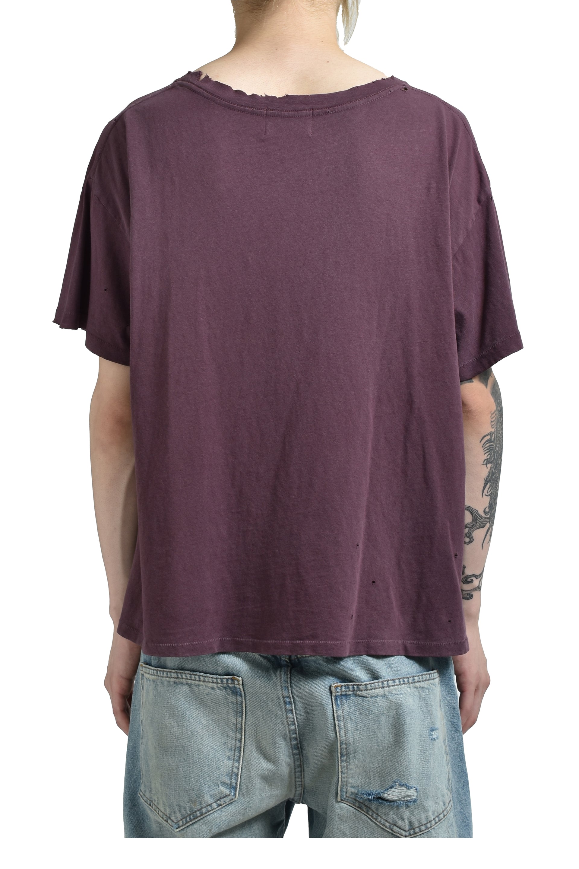 CLASSIC LOGO T-SHIRT / MUD RED
