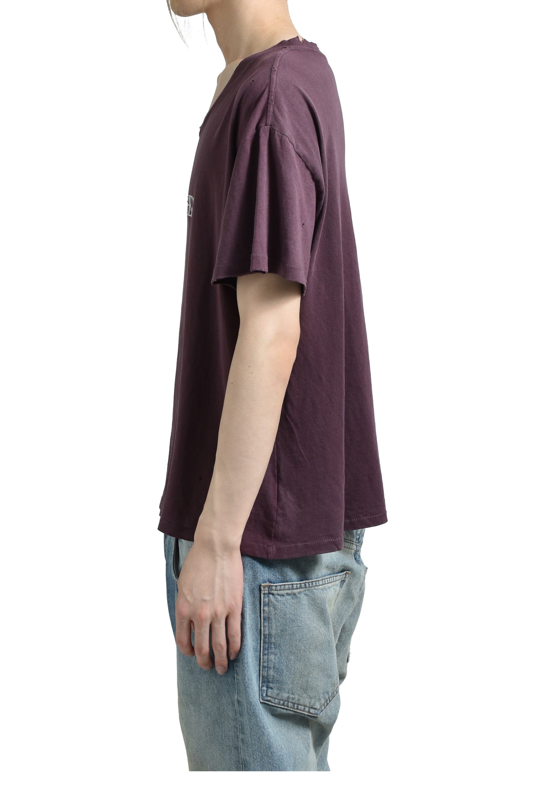 CLASSIC LOGO T-SHIRT / MUD RED 