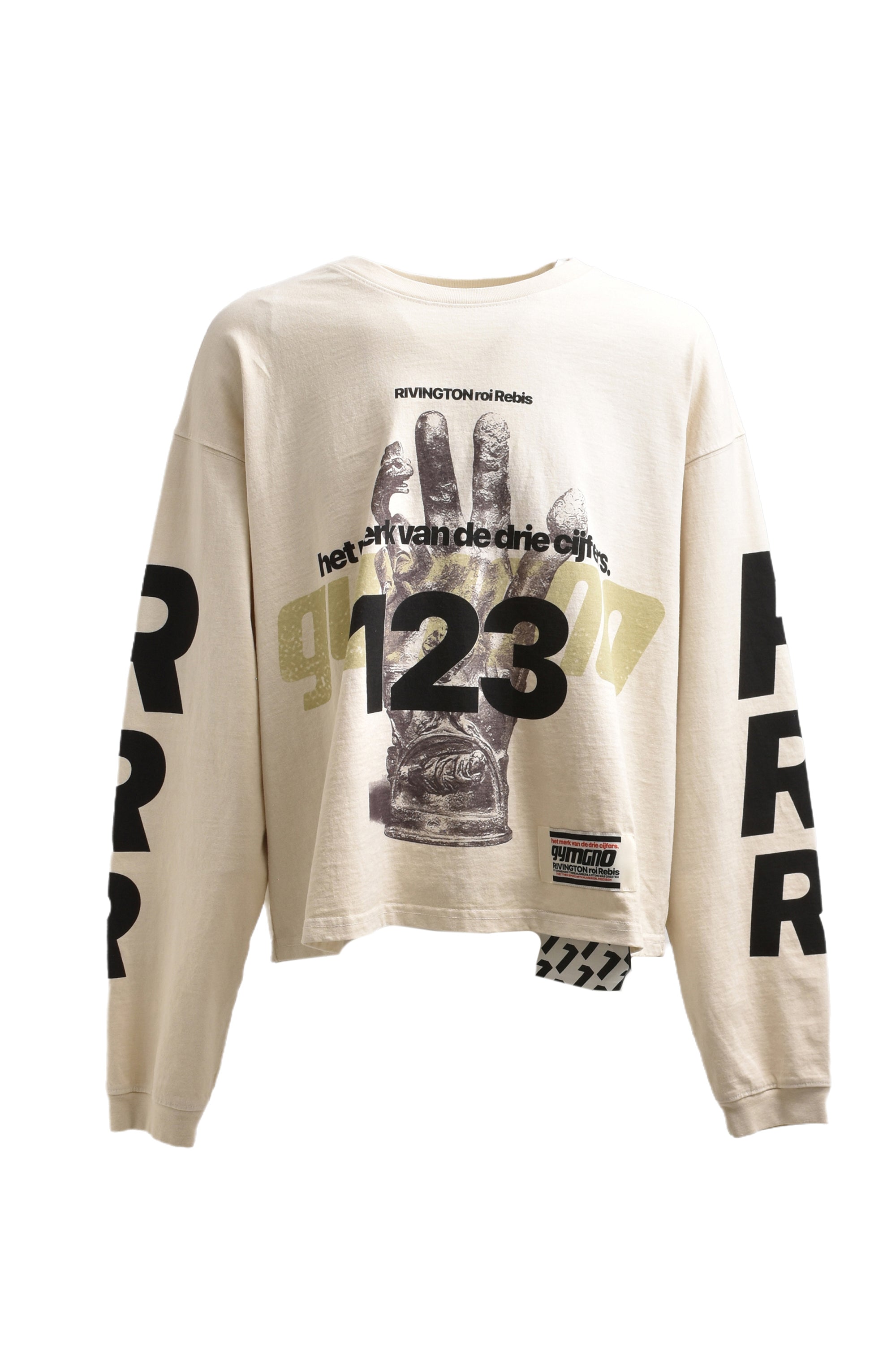 RRR123 SS24 OUR HAND T/VINTAGE WHT - NUBIAN