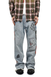 NESSA PANT / BLU