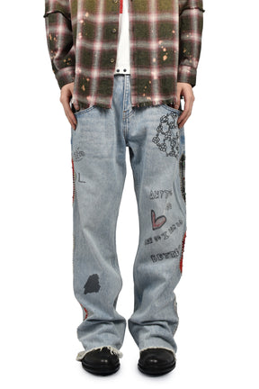 NESSA PANT / BLU
