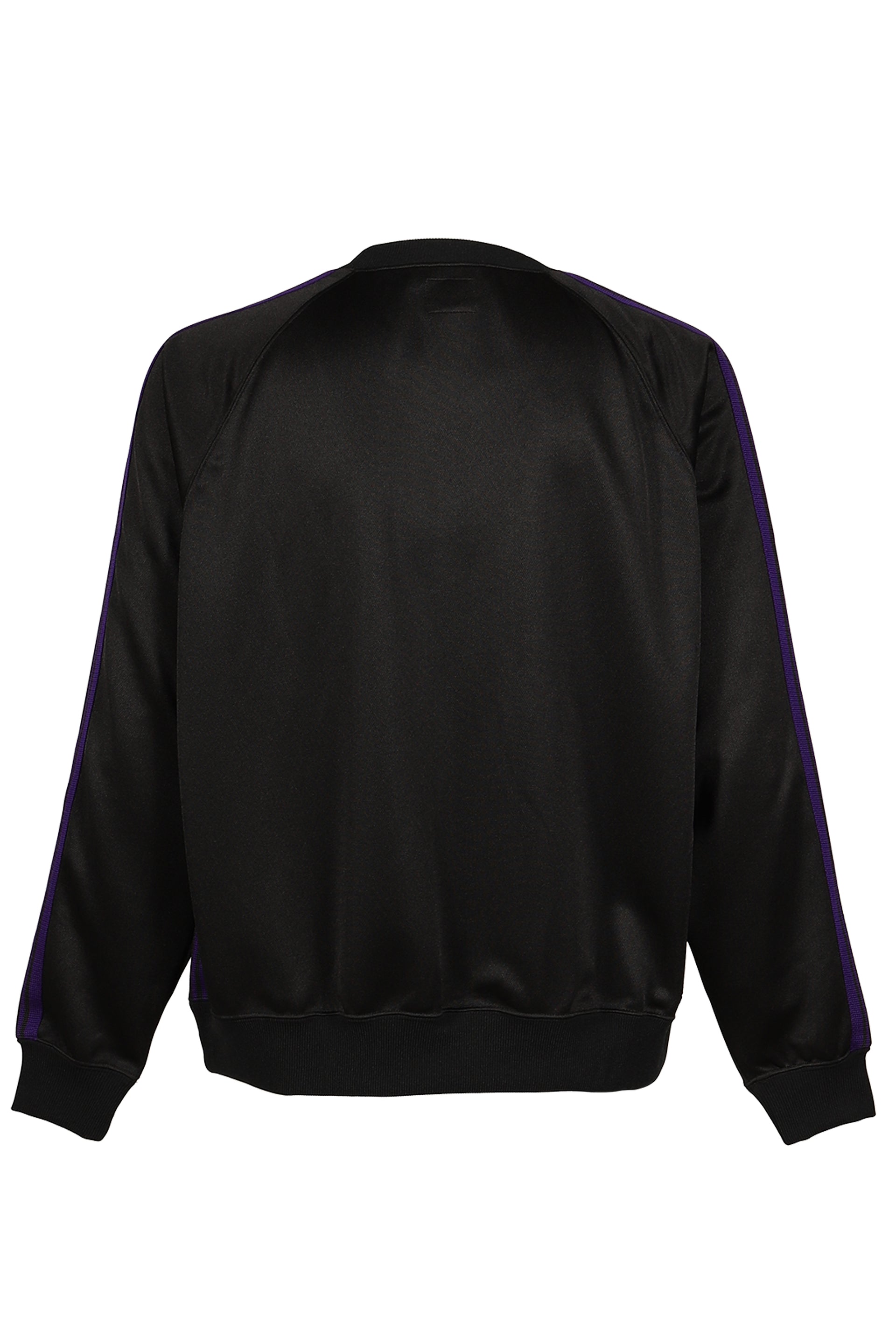TRACK CREW NECK SHIRT - POLY SMOOTH / BLK