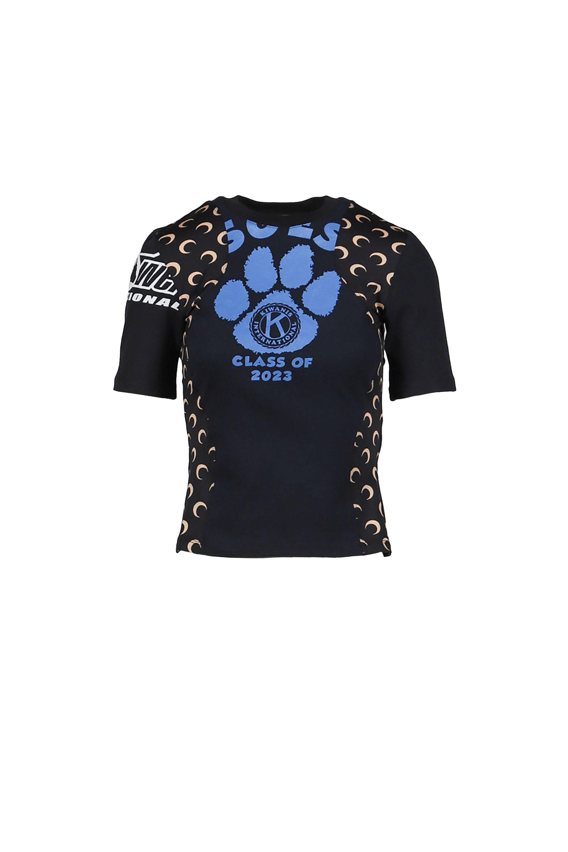 REGENERATED GRAPHIC T-SHIRTS BABY FIT T-SHIRT / BLK