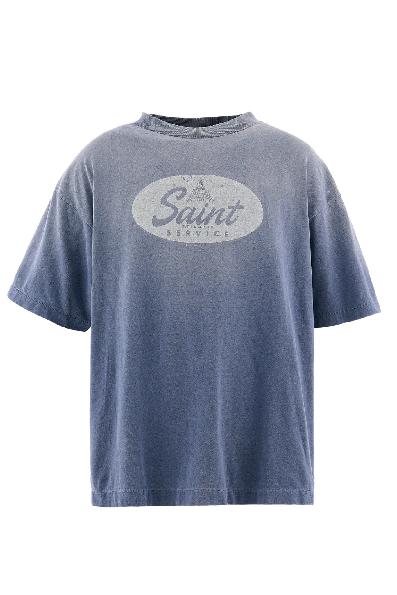 SS T-SHIRT/SAINT SERVICE / NVY