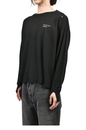 CLASSIC LOGO DISTRESSED THERMAL LS / CHA