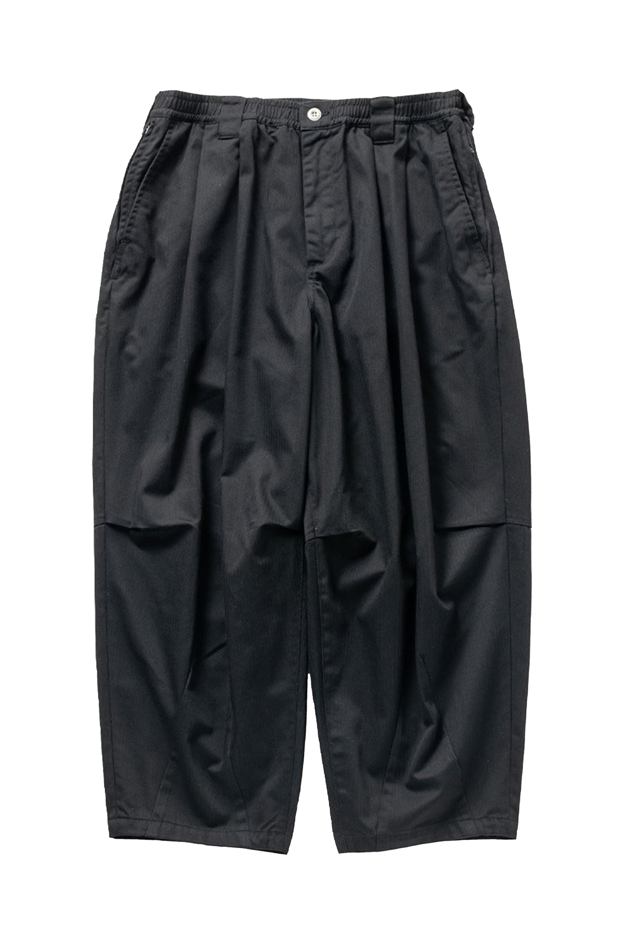 TIGHTBOOTH タイトブース FW23 HERRINGBONE BALLOON PANTS / BLK -NUBIAN