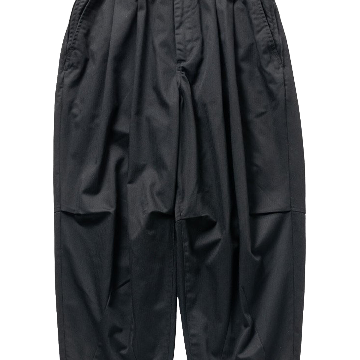 TIGHTBOOTH タイトブースFW23 HERRINGBONE BALLOON PANTS / BLK -NUBIAN