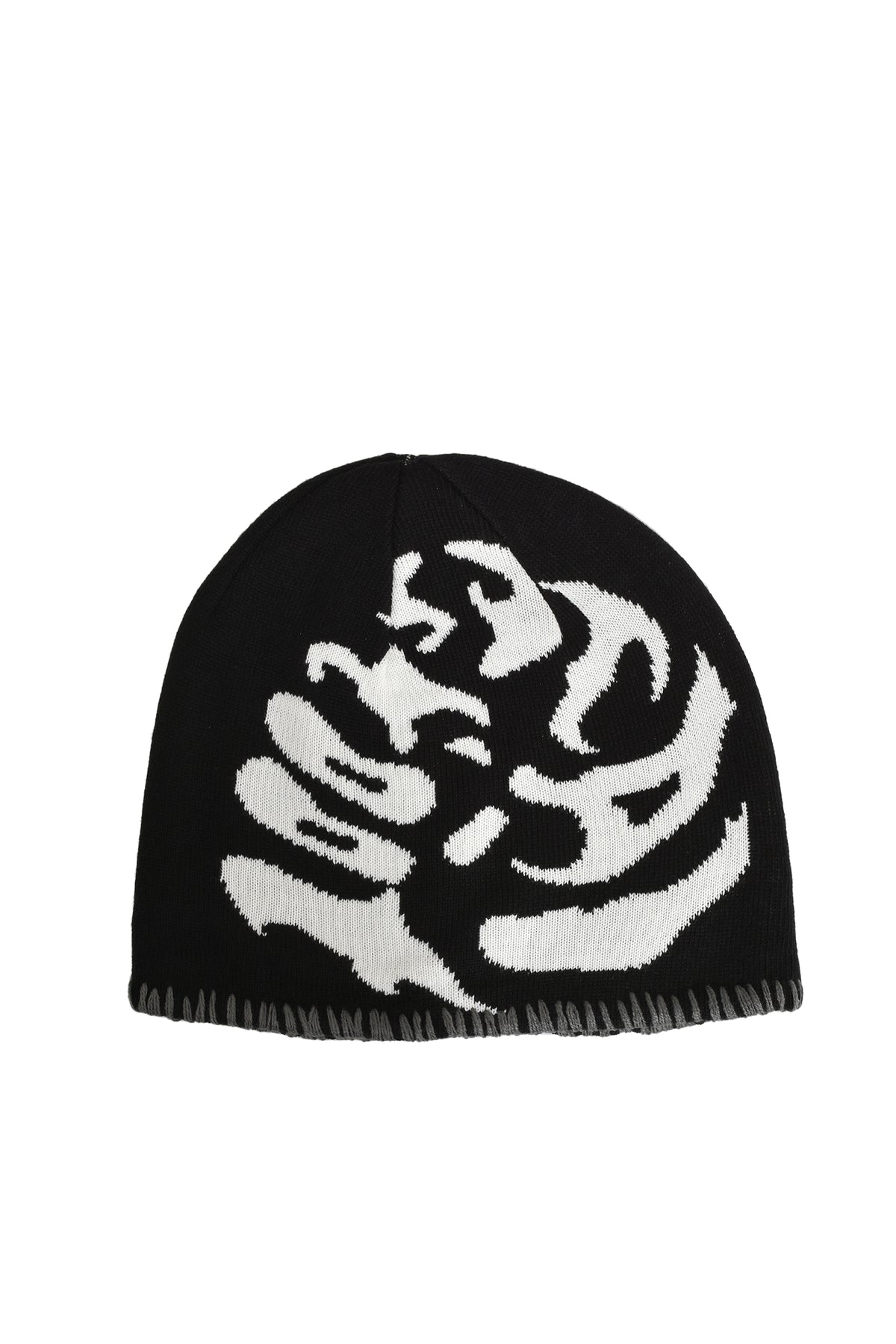 GROW OP MONSTERA BEANIE / BLK