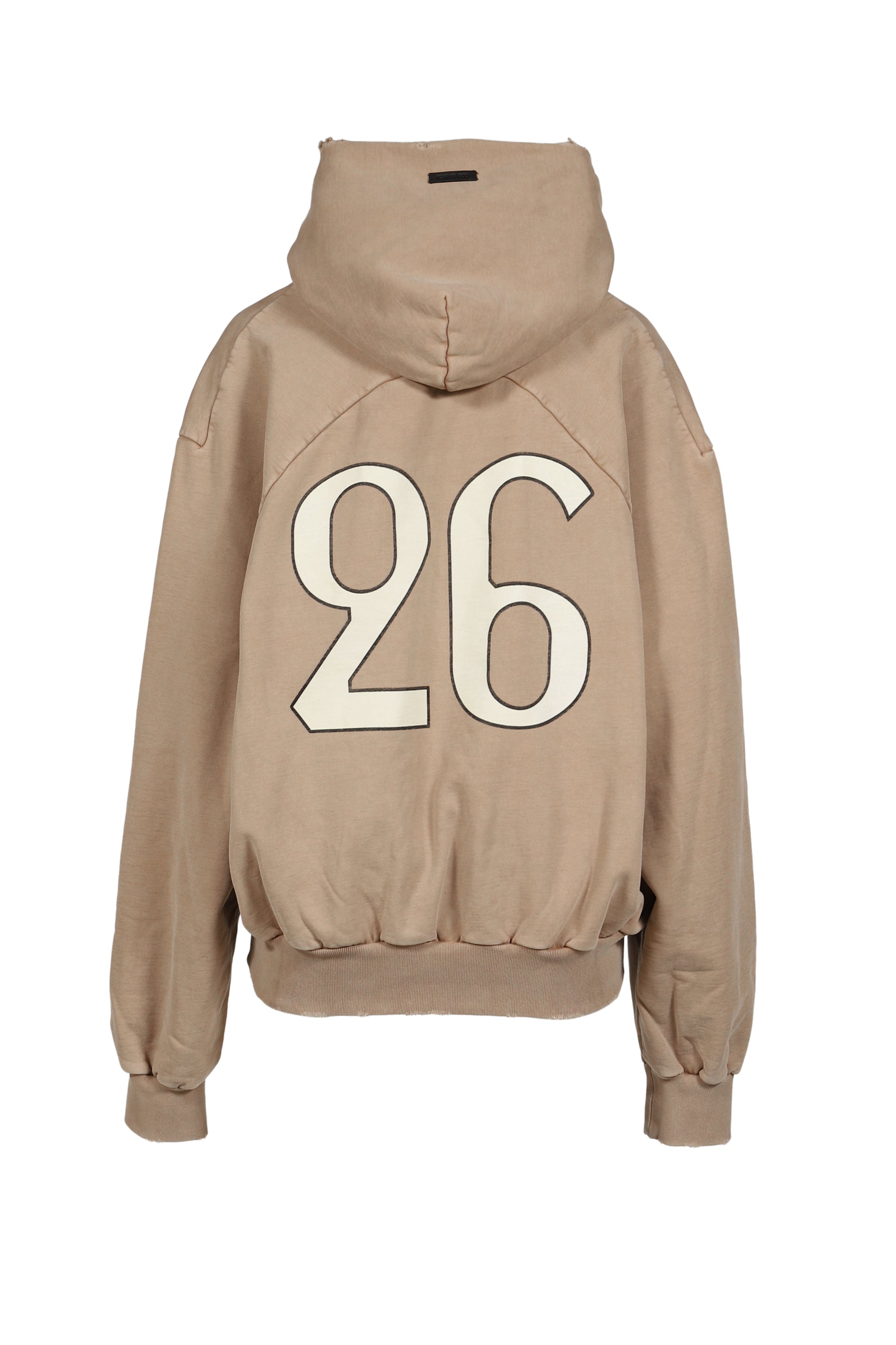 "26" CLASSIC FIT HALF RAGLAN HOODIE / DUNE PEARL