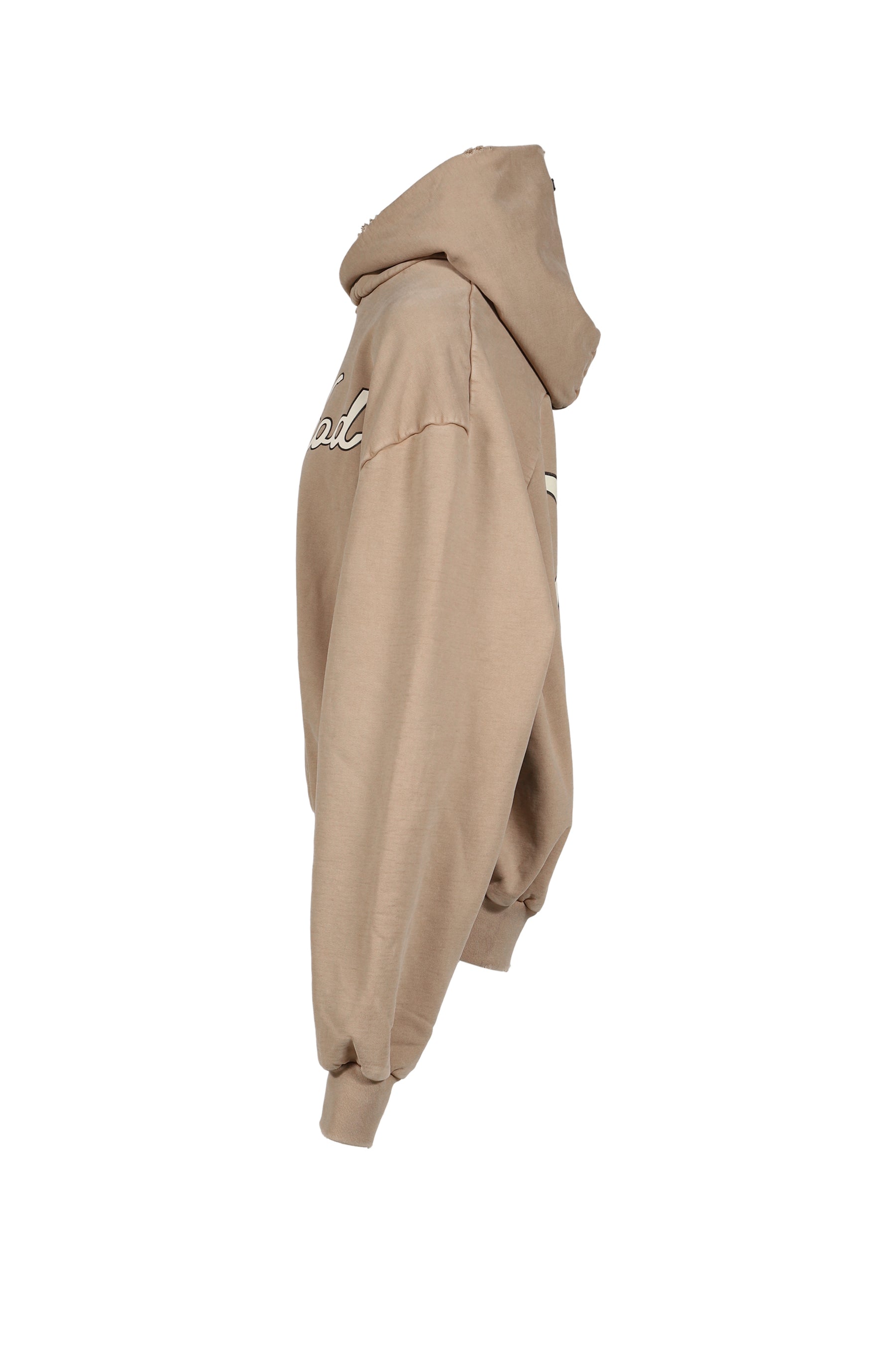 "26" CLASSIC FIT HALF RAGLAN HOODIE / DUNE PEARL