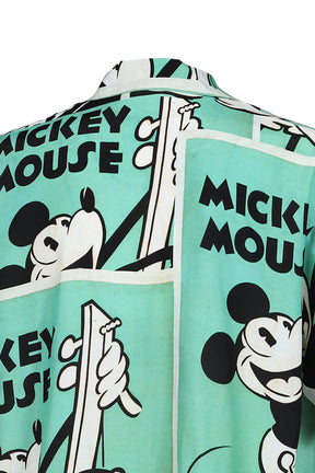 DISNEY VP / PC ALOHA COLLECTION ALOHA SHIRT / MICKEY & GUITAR / GRN