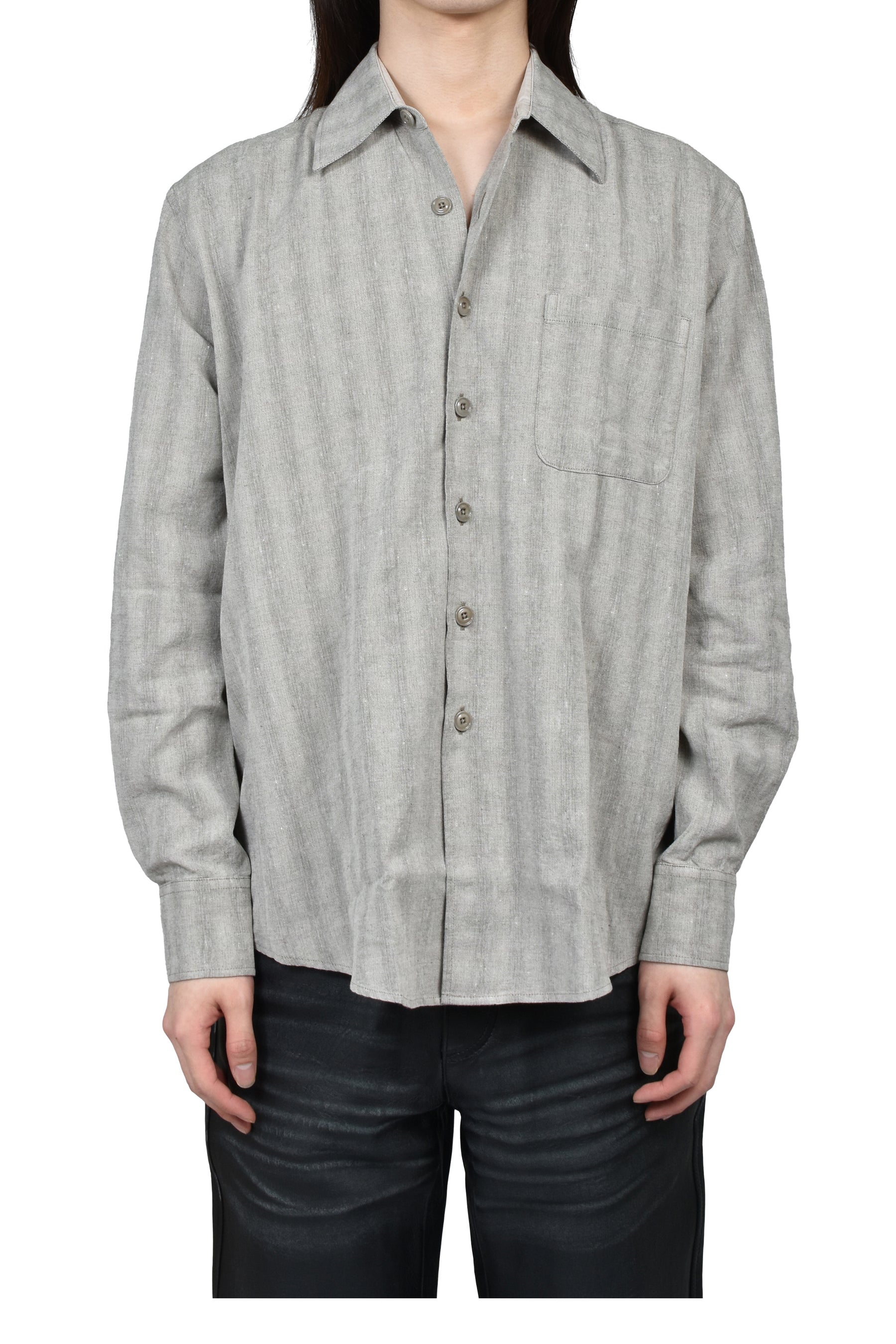 OUR LEGACY アワーレガシー SS26 ABOVE SHIRT / SAGE TRAIL CHECK