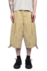 UPSIDE CARGO SHORTS / BEIGE
