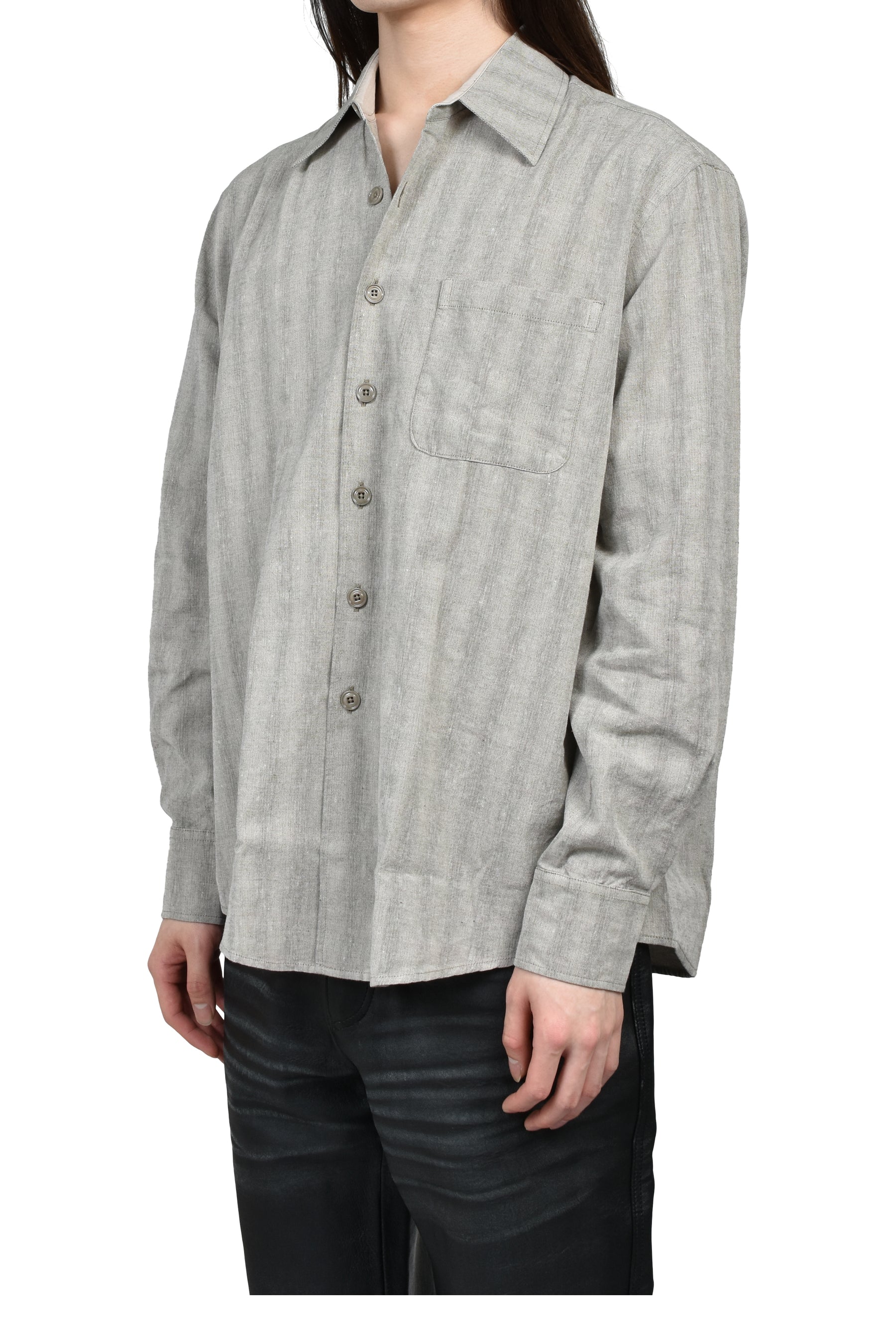 OUR LEGACY アワーレガシー SS26 ABOVE SHIRT / SAGE TRAIL CHECK
