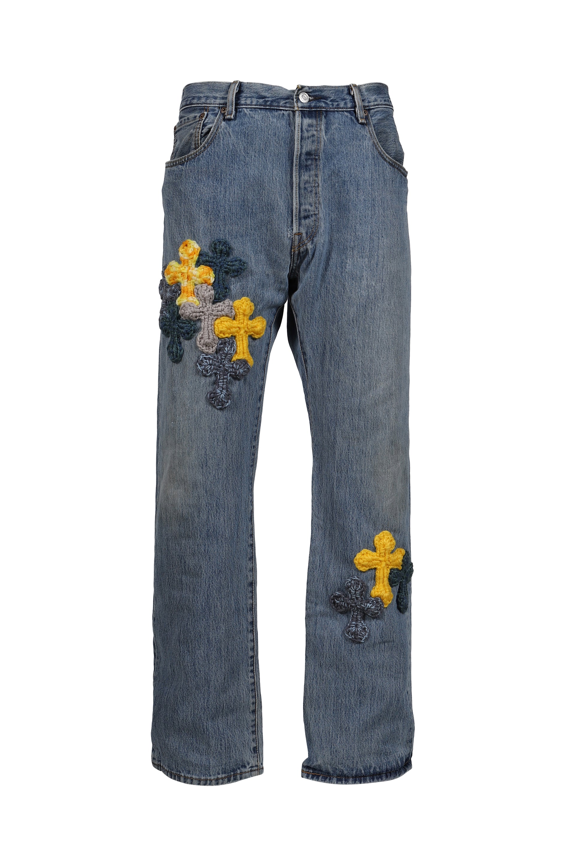 3D CROSS DENIM / INDIGO